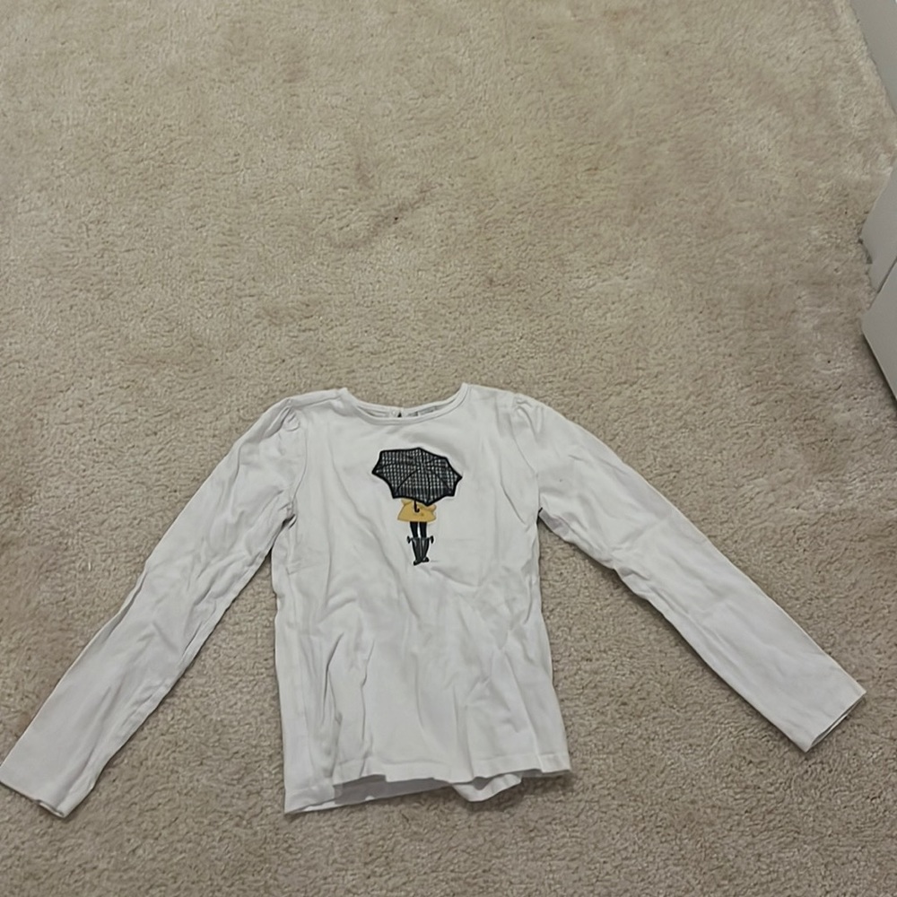 Janie and Jack long sleeve shirt size 8